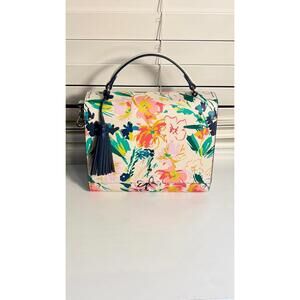 Ted Baker London Mellena Magnolia Floral Crossbody Bag Pink White